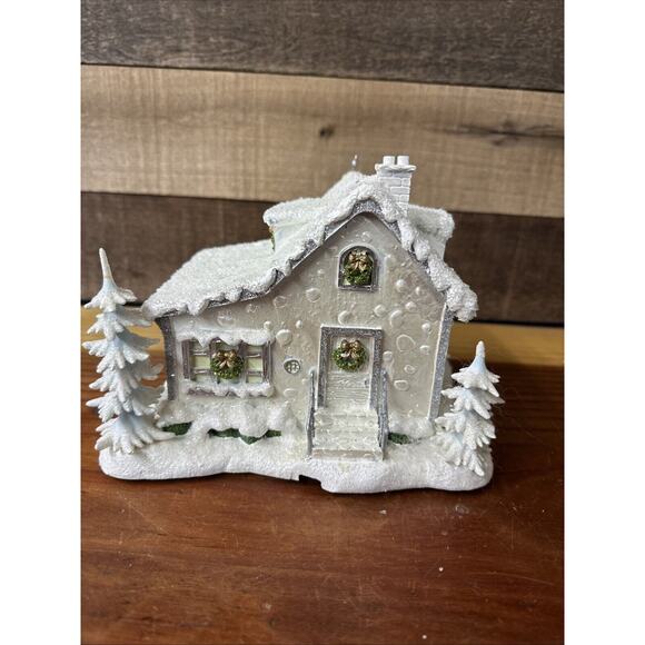 Heavenly Sweet Shop Snow Angels Holiday Village Hawthorne Rare - Picture 3 of 8